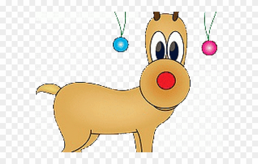 Reindeer Clipart Light - Rudolph The Red Nosed Reindeer - Png Download