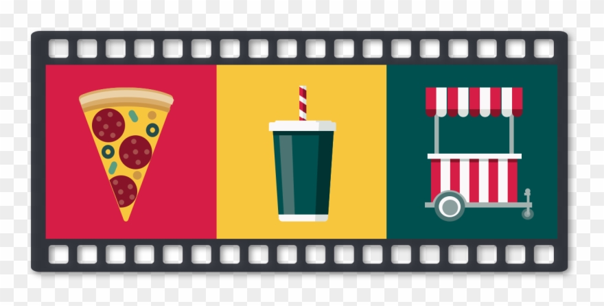 Movie Snacks We Got You Covered - Film Clipart