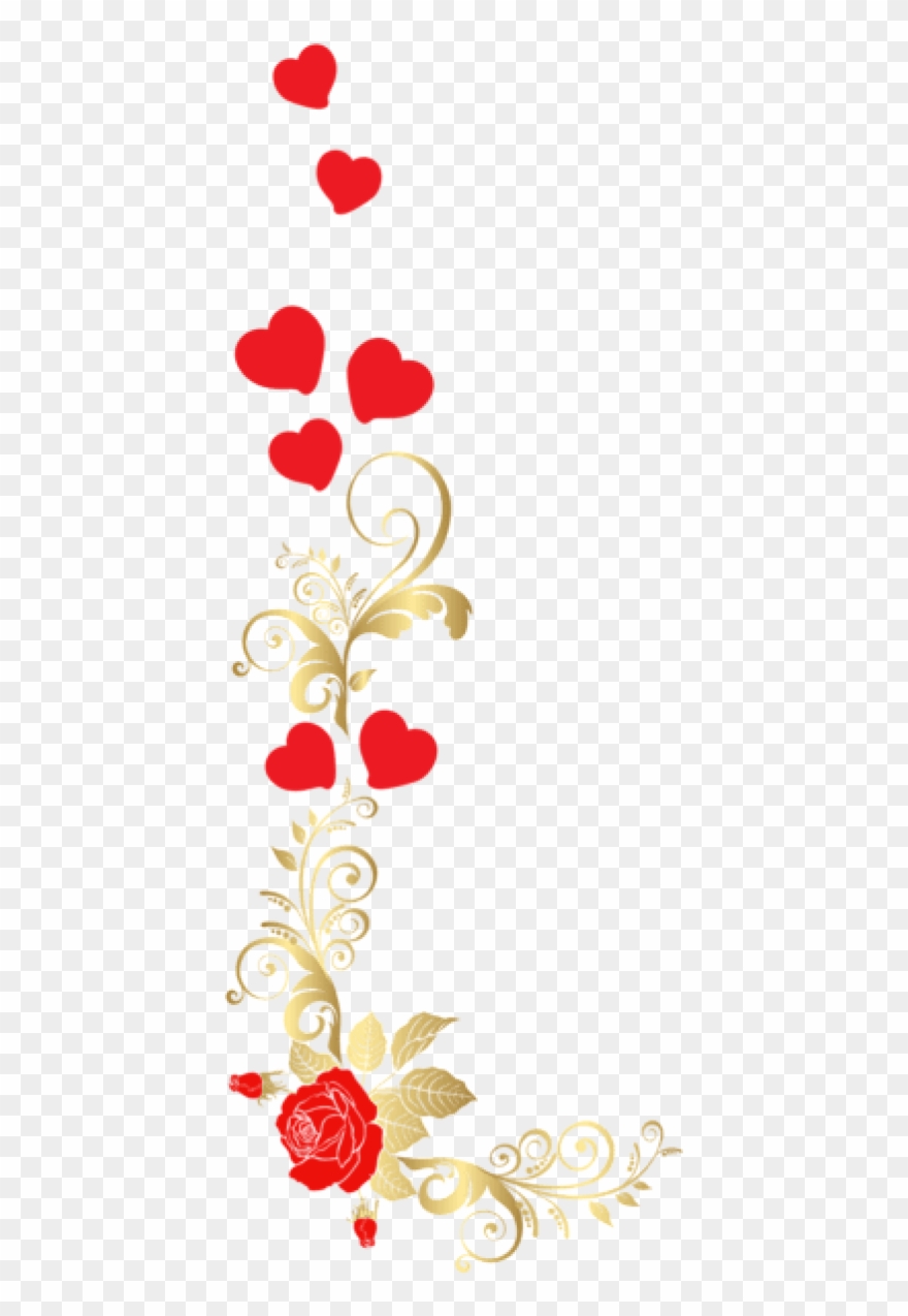 Free Png Romantic Floral Decoration Png Png Images - Decoration Png Clipart