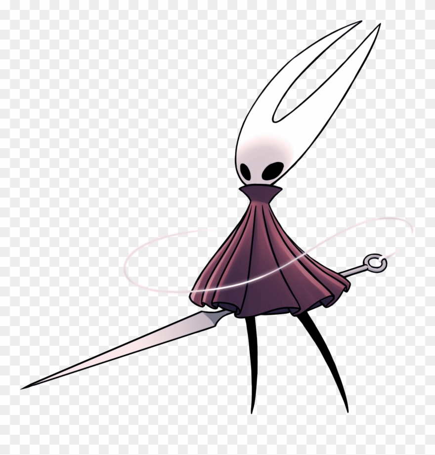 Clipart Library V Video Games Thread - Hornet Hollow Knight - Png Download
