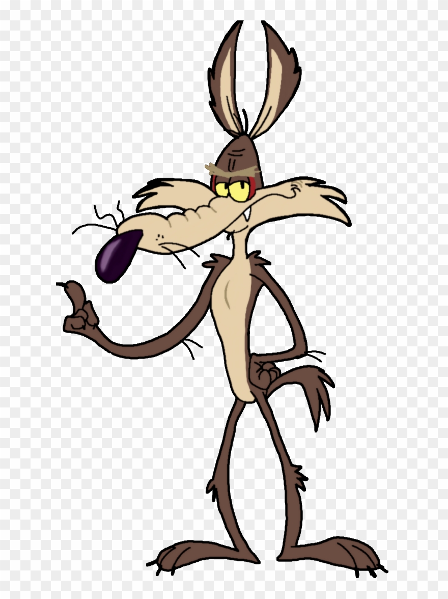 Roadrunner Clipart Tail - Coyote Carl - Png Download