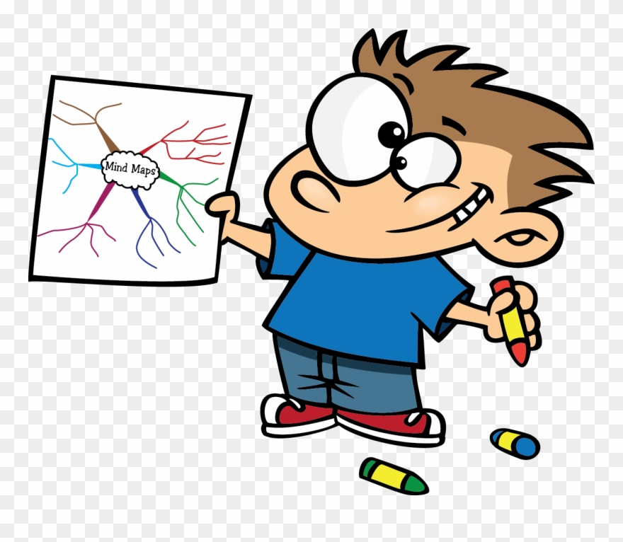 Clipart Map Community - Mind Mapping For Kids - Png Download