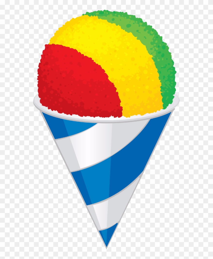 Snow Cone Clip Art - Png Download