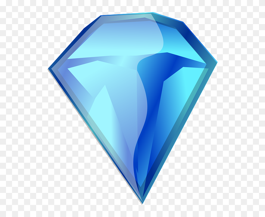 Free Vector Diamond Clip Art - Diamond Clip Art - Png Download
