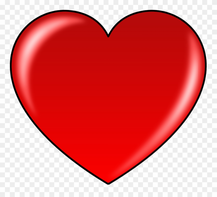 Engagement Clipart Dil - Dil Red - Png Download