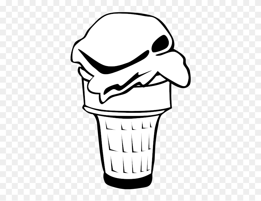 Medium Image - Ice Cream Cone Clip Art - Png Download