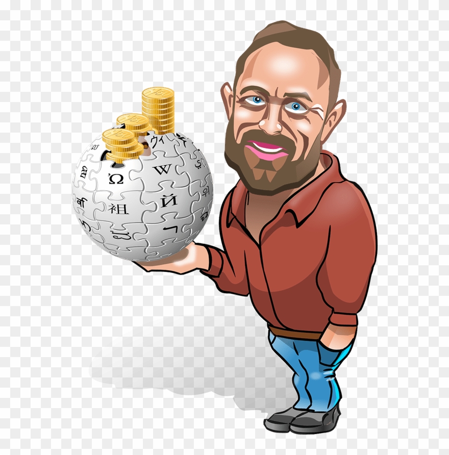 Wikipedia Man Clipart