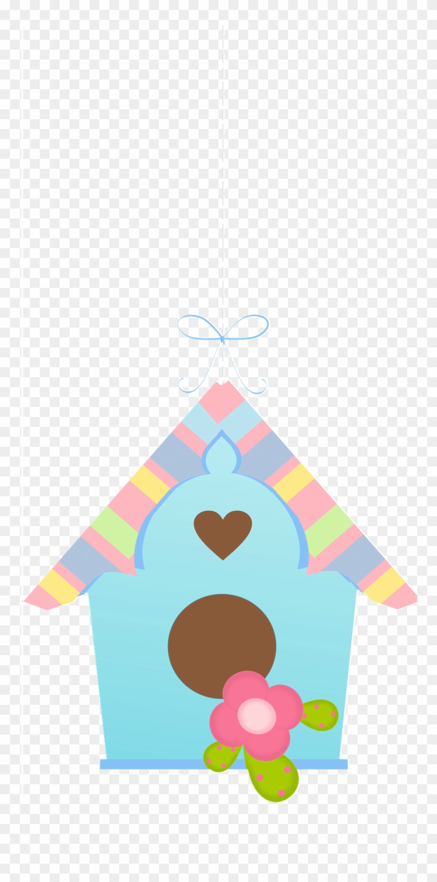 Birdhouse Clip Art - Casinha Jardim Encantado Png Transparent Png