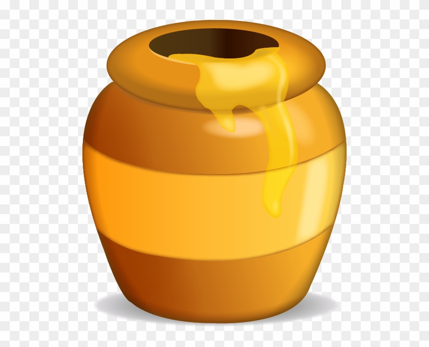 Honey Pot Emoji V=1480481031 - Honey Pot Emoji Png Clipart