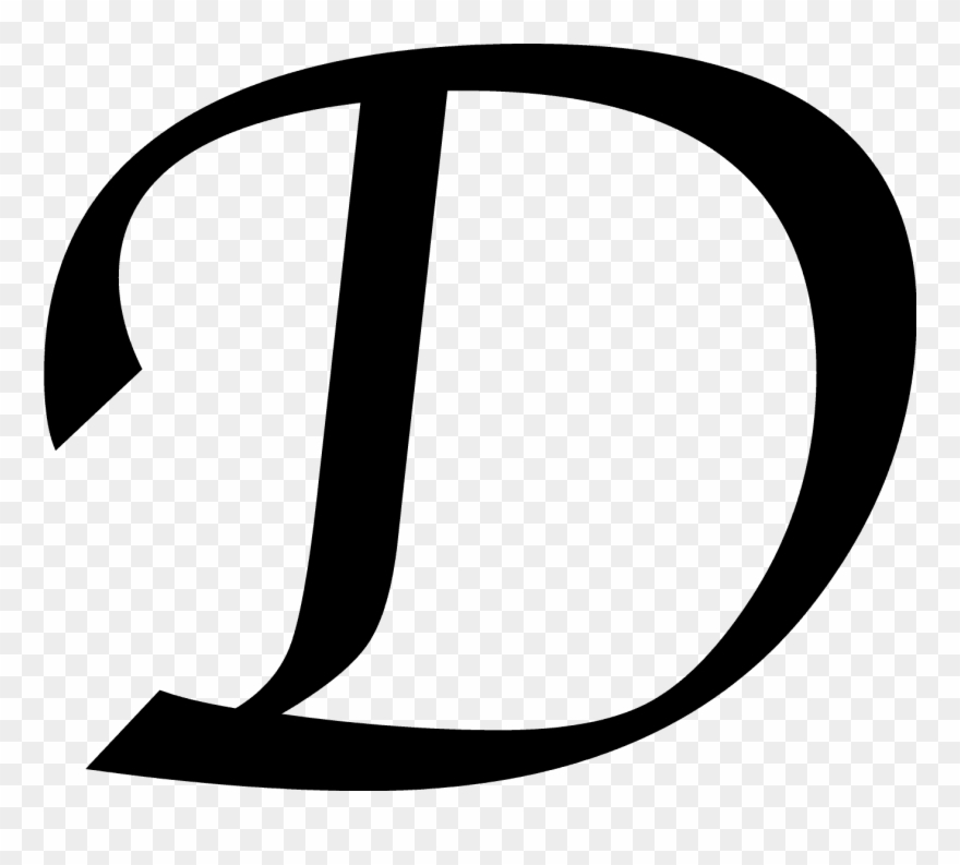 Download Banner Library Download Collection Of Transparent - Fancy Letter D Clipart - Png Download