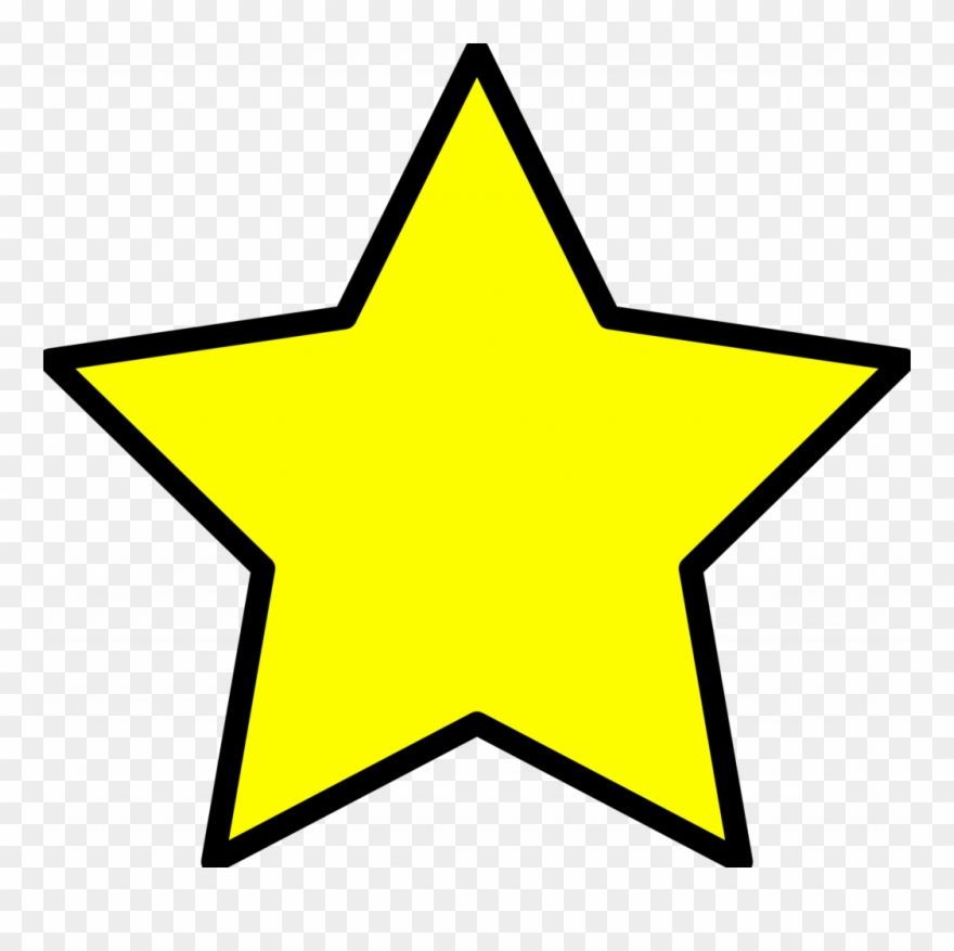 Christmas ~ Christmas Star Clip Art Library Amazing - Yellow Star - Png Download