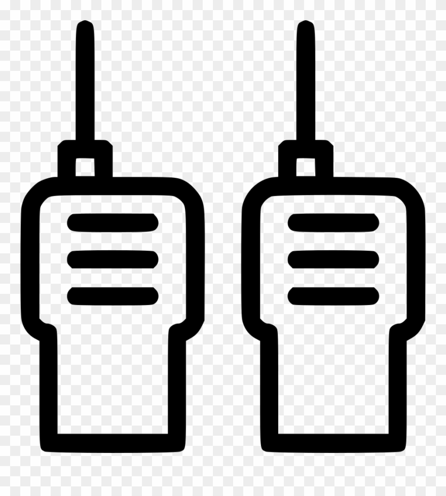 Walkie Talkie Comments - Radio Walkie Talkie Icon Clipart