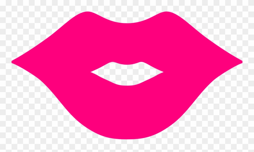 Pink Lips Clipart - Png Download