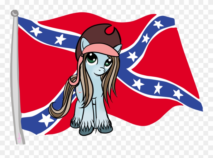 Transparent Bandana Wild West - Confederate Flag Transparent Background Clipart