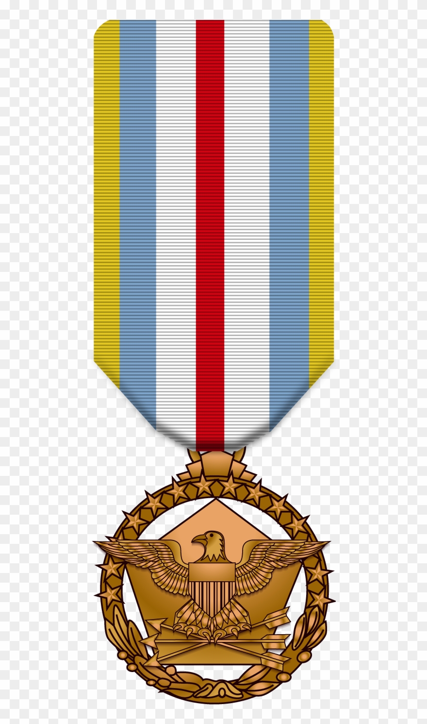 Defense Superior Service Military Medal - Medal Clipart
