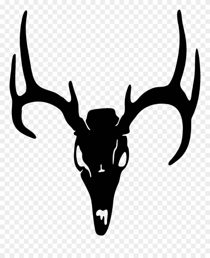 Antler Clipart Camo - Pumpkin Carving Stencils Deer - Png Download