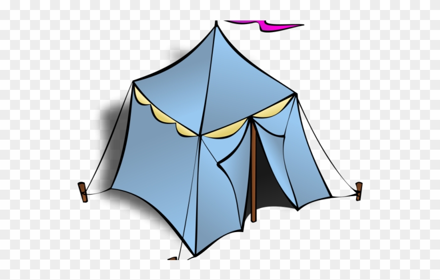 Tent Clipart Bell Tent - Clipart Medieval Camp - Png Download