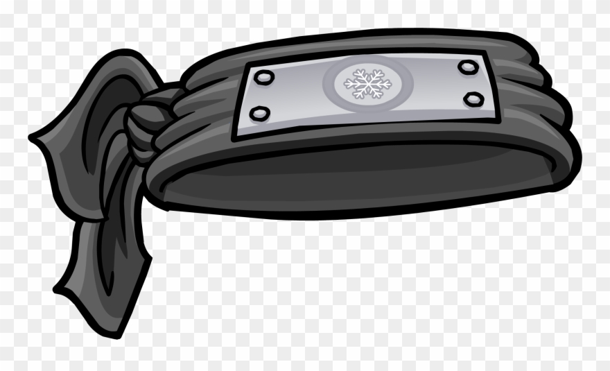 Transparent Bandana Headband - Ninja Headband No Background Clipart