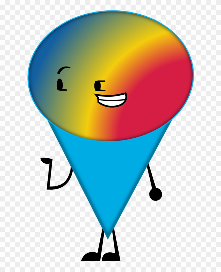 Snowcone Pose - Object Shows Snow Cone Clipart