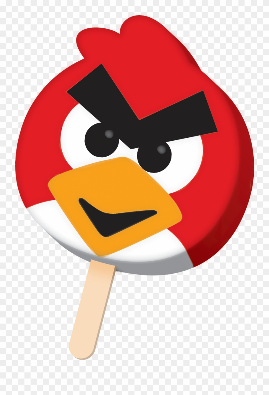 **new** Character Bar Angry Birds - Ice Cream Bar With Gumball Eyes Clipart