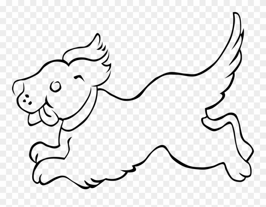Puppy Golden Retriever Labrador Retriever Pet Bark - Png Dog Running Clipart Transparent Png