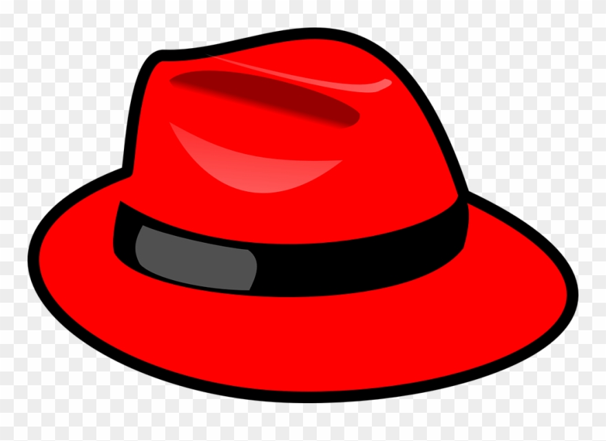 Men's Scarf Cliparts - Sombrero Rojo Del Pensamiento - Png Download