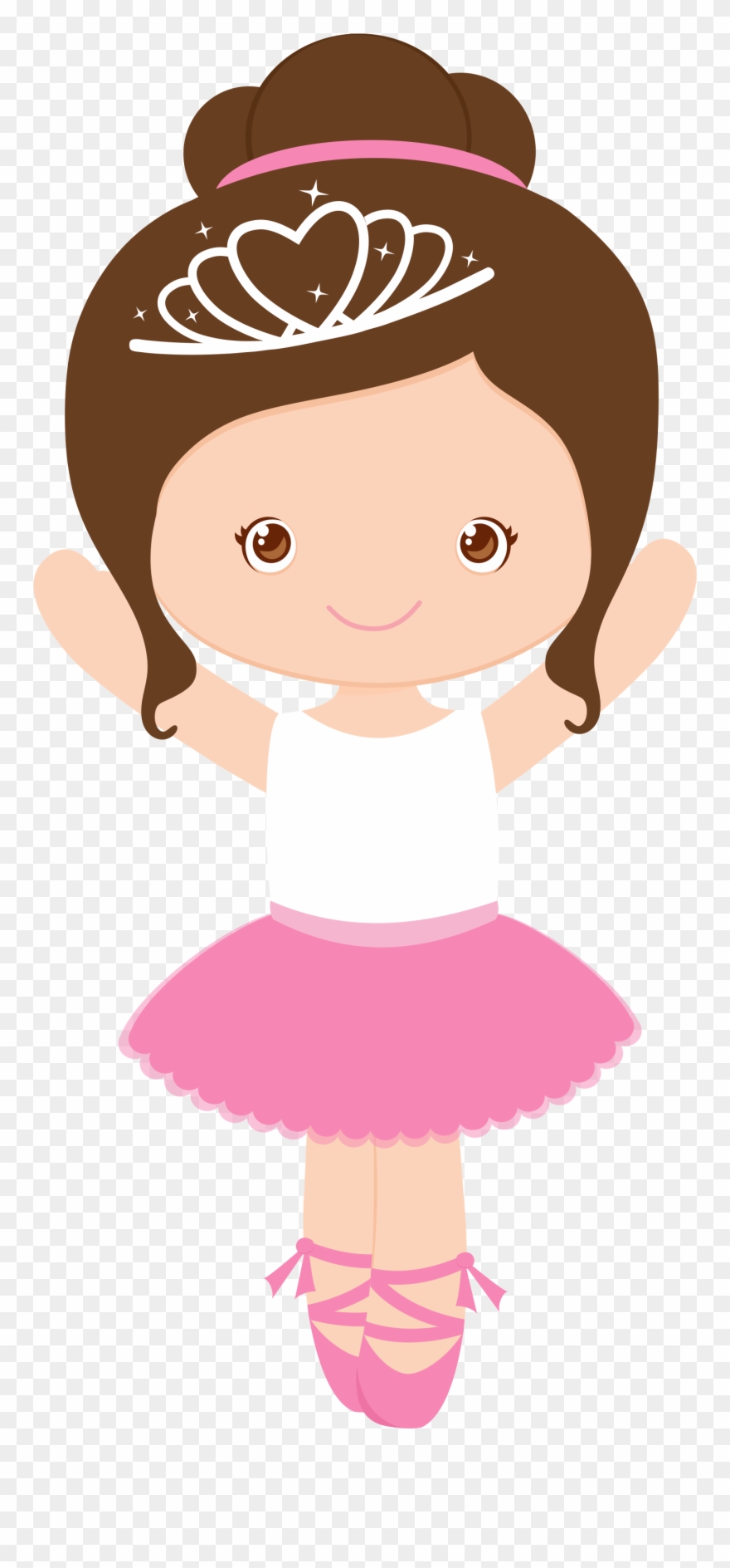 Longhorn Clipart Cute - Bailarinas Princesas - Png Download
