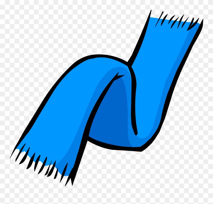 Jpg Transparent Scarf Clipart Scraf - Club Penguin Scarf - Png Download