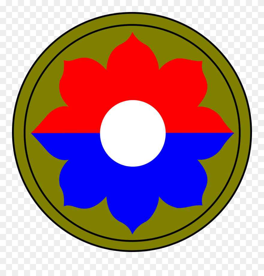 Us Army 9th Infantry Division Patch - 9th Infantry Division Patch Clipart
