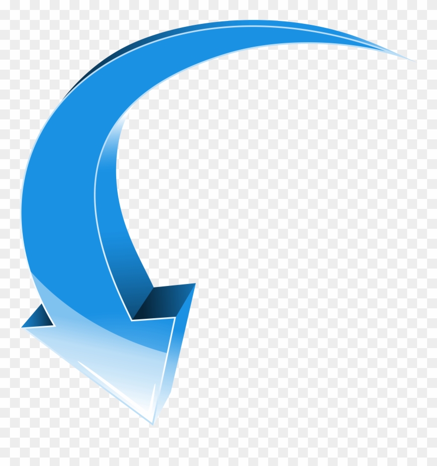 Jpg Library Download Blue Down Png Clip Art Image Gallery - Transparent Background Blue Arrows