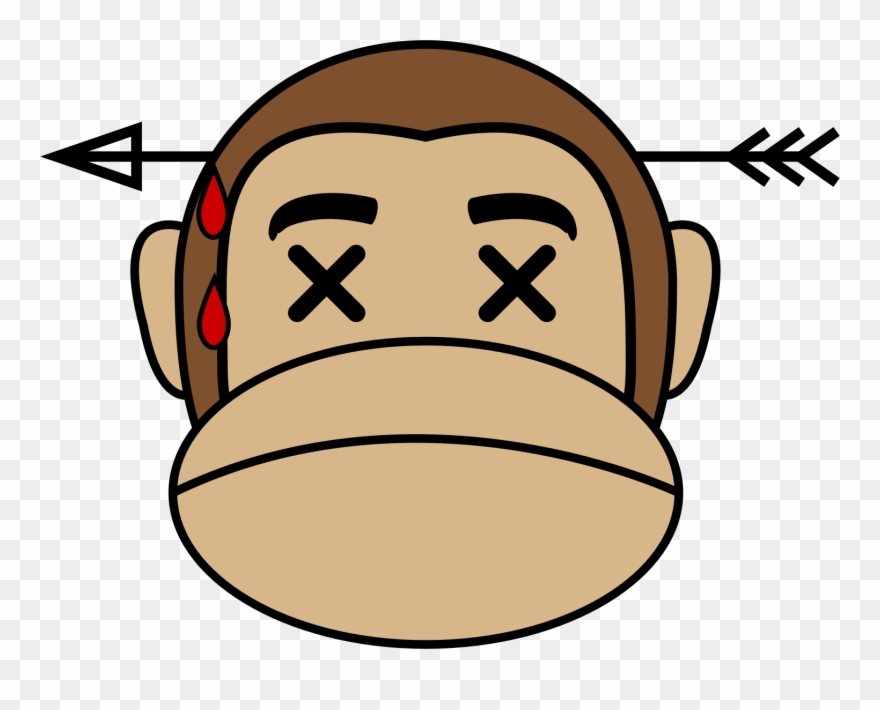 Monkey - Monkey In Love Clipart