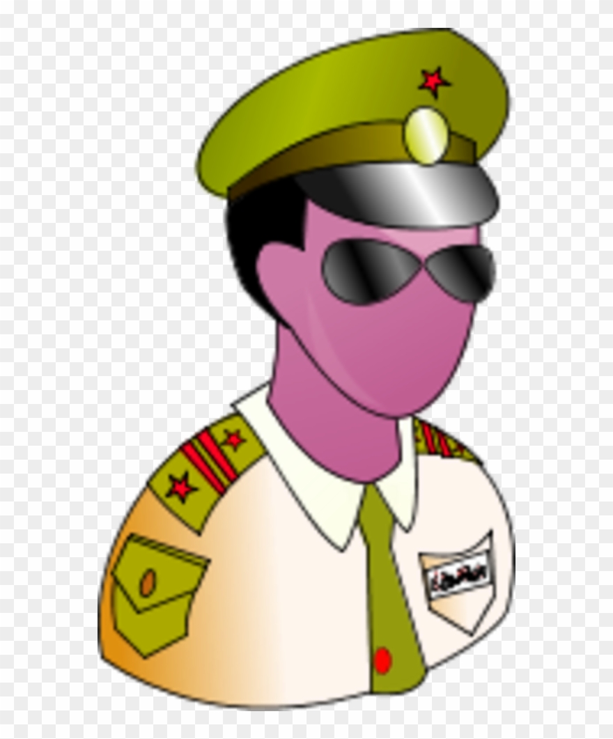 Vector Clip Art - Police Man - Png Download