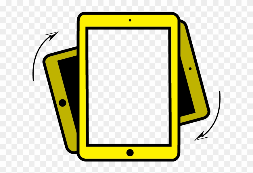 360° Rotation Rotate Device Between Landscape And Portrait Clipart