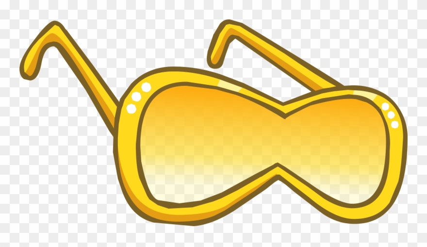 Goggles Clipart Club Penguin - Ids De Items De Oro Club Penguin - Png Download