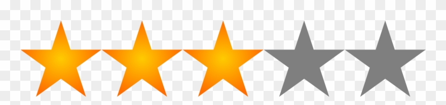 Tweet - 5 Stars Gray Clipart