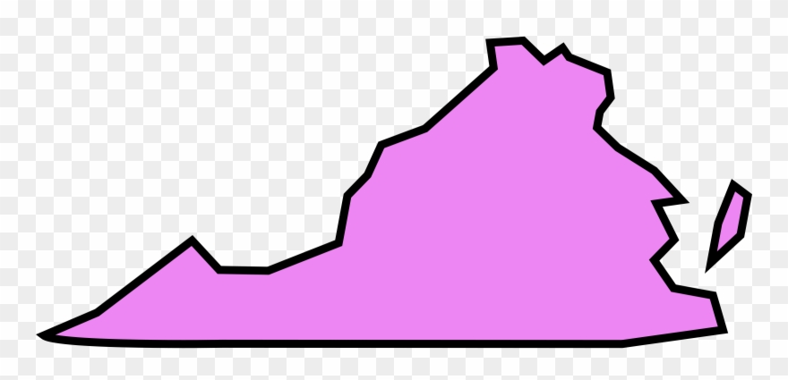 Virginia Clipart Group Vector Library Download - Virginia Outline Clip Art - Png Download