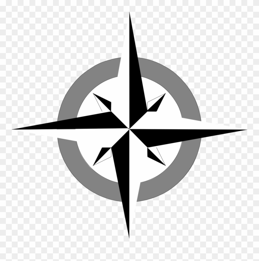 Crime Scene Simple Clip Art Download - Compass Rose Clip Art - Png Download