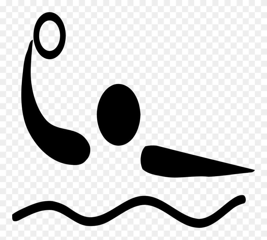 Clip Art Water Polo - Png Download