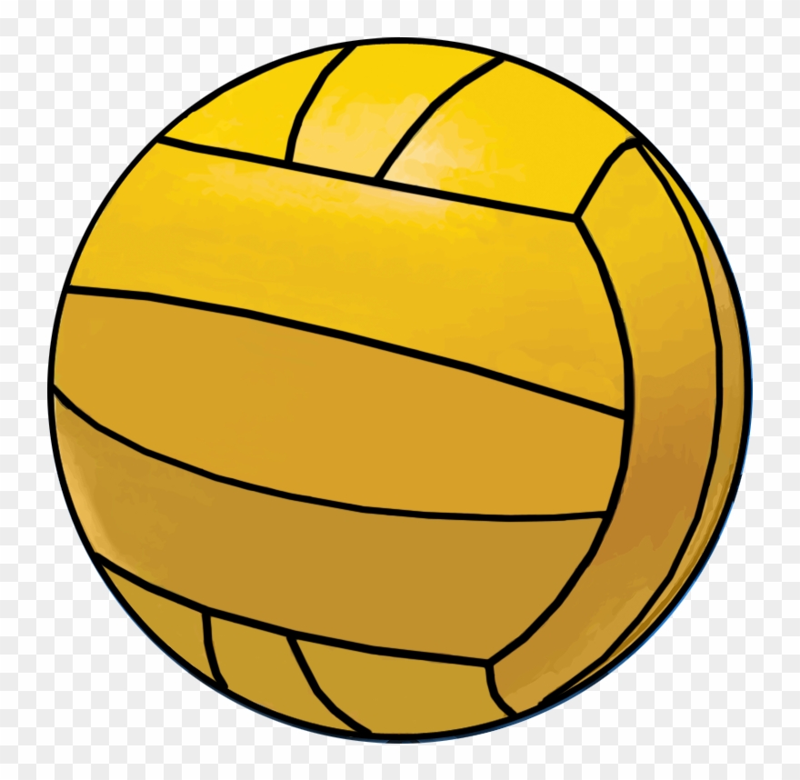 Image Obtained Through Google Commons - Water Polo Ball Clipart - Png Download