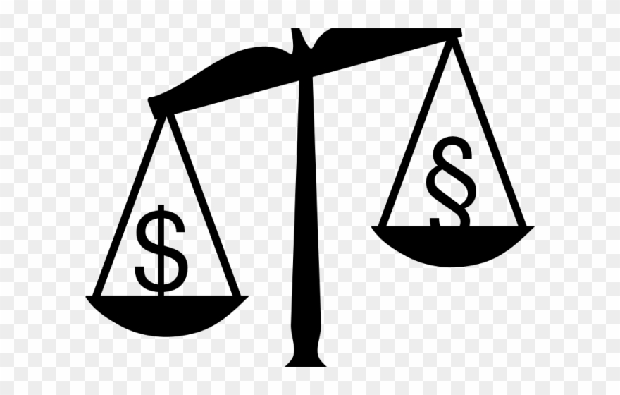 Criminal Clipart Criminal Justice - Balance Money Transparent Png