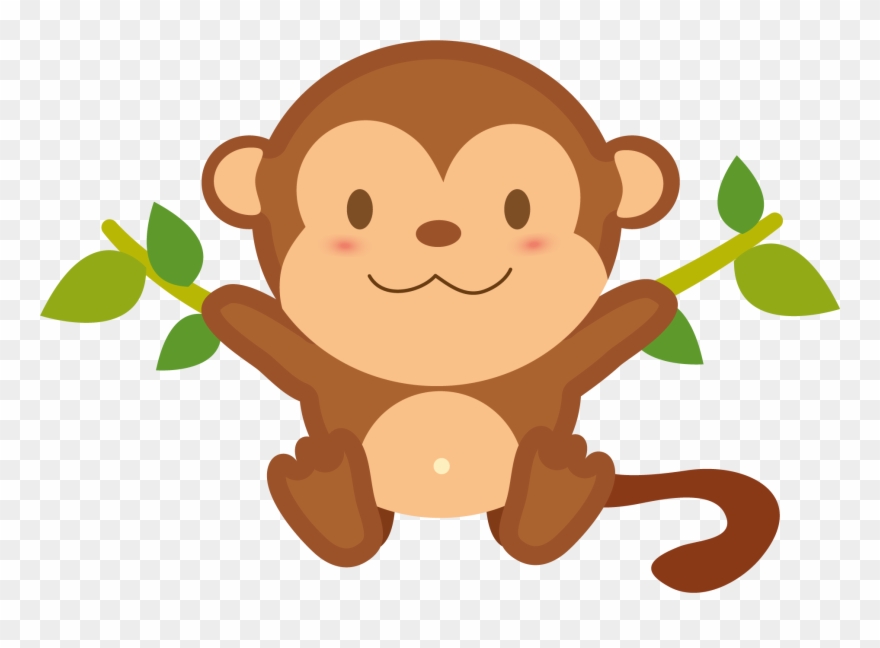Monkey Transparent Free Images Only Cliparts - Transparent Background Monkey Clipart - Png Download
