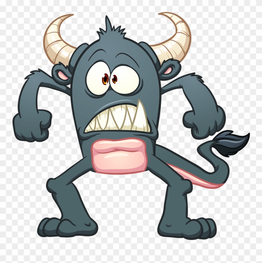 Mash‿✿⁀•○ Cartoon Monsters, Cute - Memoangeles Puple Monster Clipart - Png Download