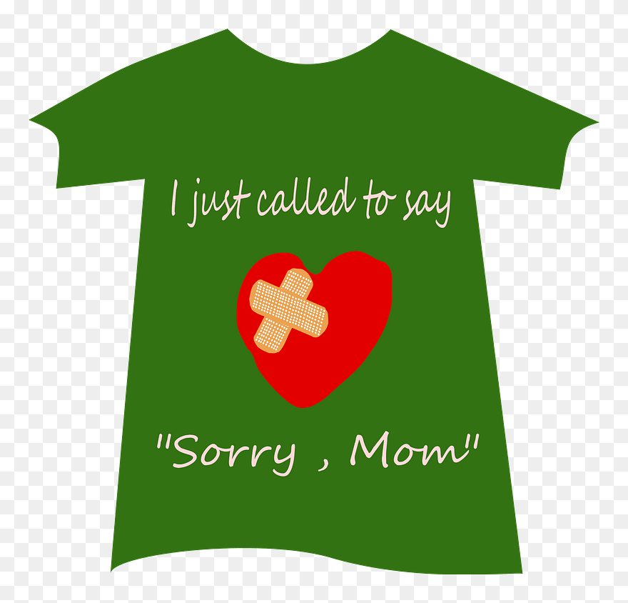 T-shirt Polo Shirt Bow Tie Sleeve - Custom Thank You Mom Pillow Case Clipart