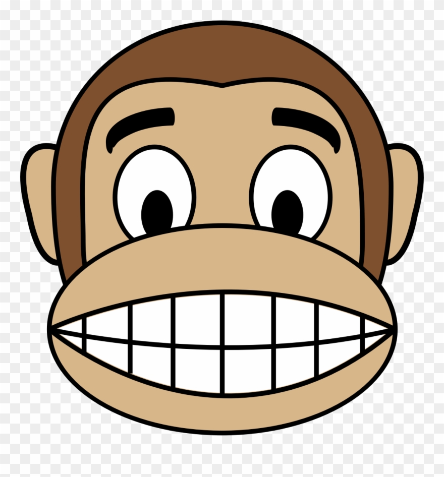 Clipart - Emoji Monkey - Png Download