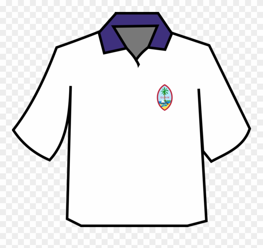 T-shirt Polo Shirt Clothing Collar - Gaa Jersey Clip Art - Png Download