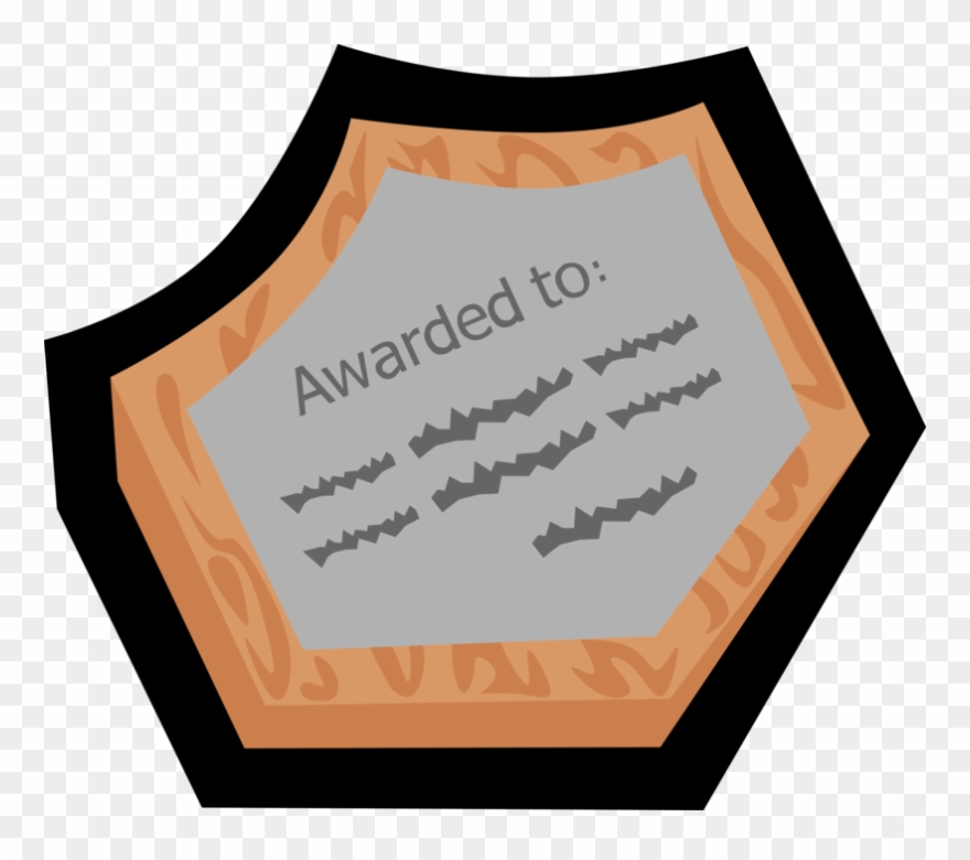 Achievement Award Plaque - Award Clipart
