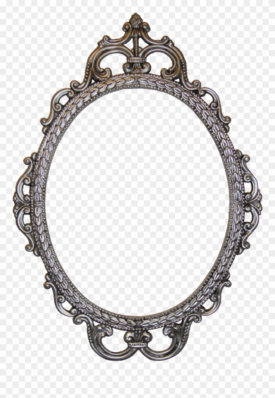 Clipart Info - Vintage Oval Frame Png Transparent Png