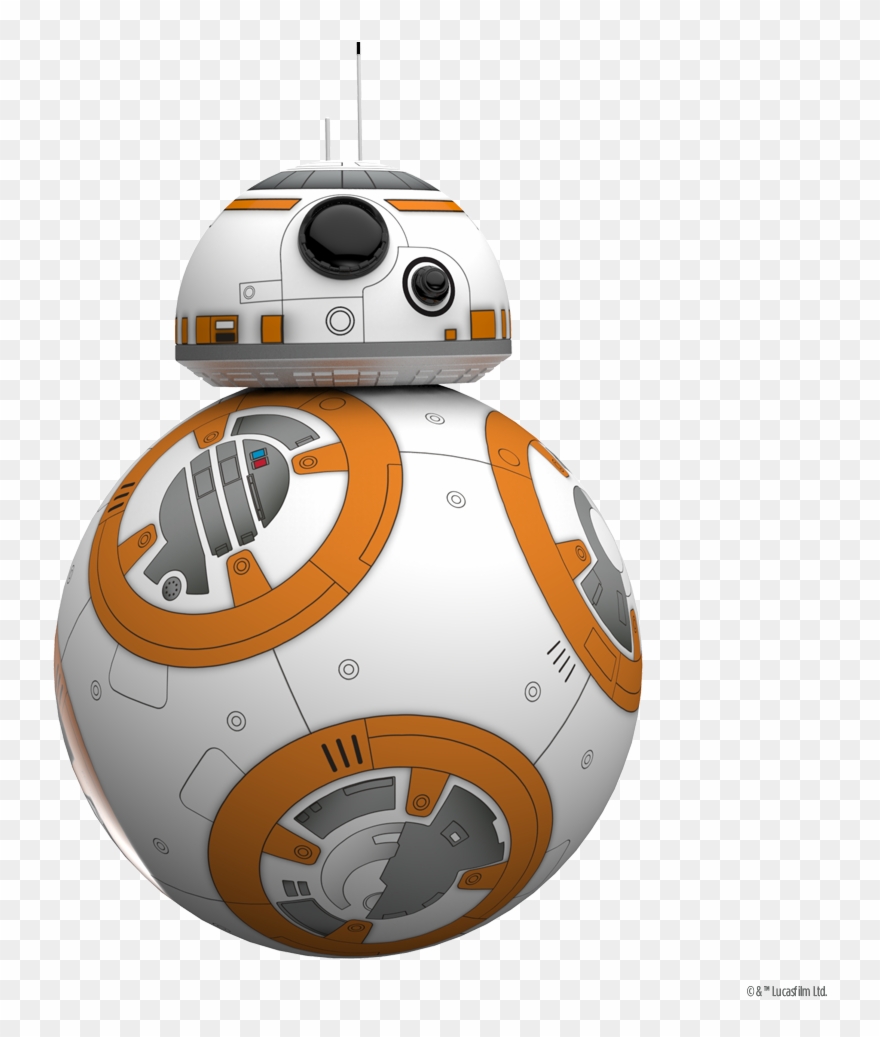 Vector Transparent Bb Star Wars Images - Orbotix Sphero Bb-8 App-enabled Droid Clipart