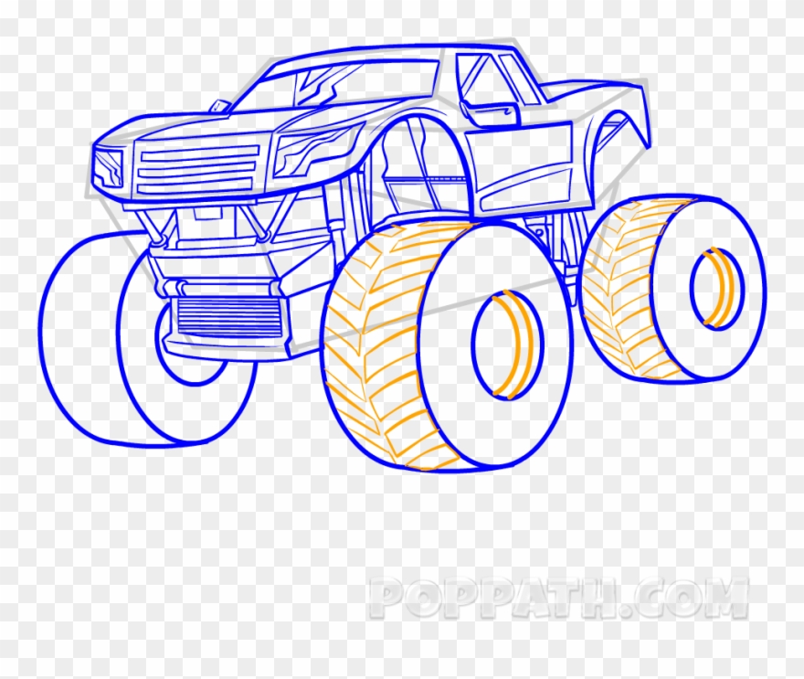 Play Slideshow - Monster Truck Clipart