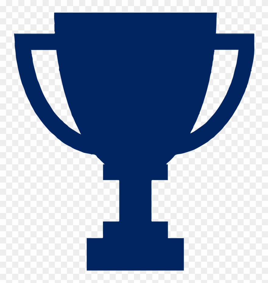 Distinguished Service Award - Award Icon Png Blue Clipart